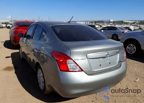 2012 Nissan Versa S z USA, uszkodzony, nr VIN 3N1CN7AP5CL895790